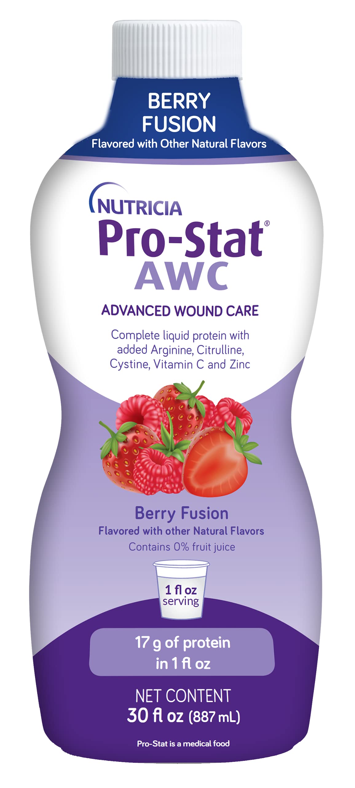 Pro‑Stat Advanced Wound Care Liquid Protein Berry Fusion 30oz