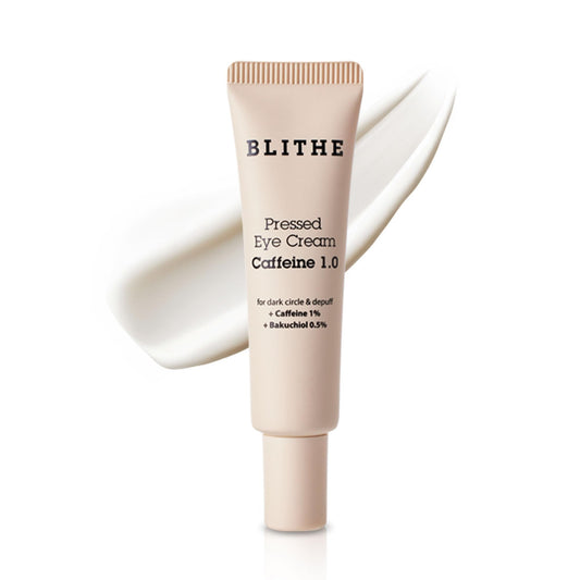 BLITHE Caffeine Eye Cream for Morning Puffiness & Dark Circles, Plant-Based Retinol, Bakuchiol, Niacinamide, Sodium Ascorbyl Phosphate 0.67 Fl Oz