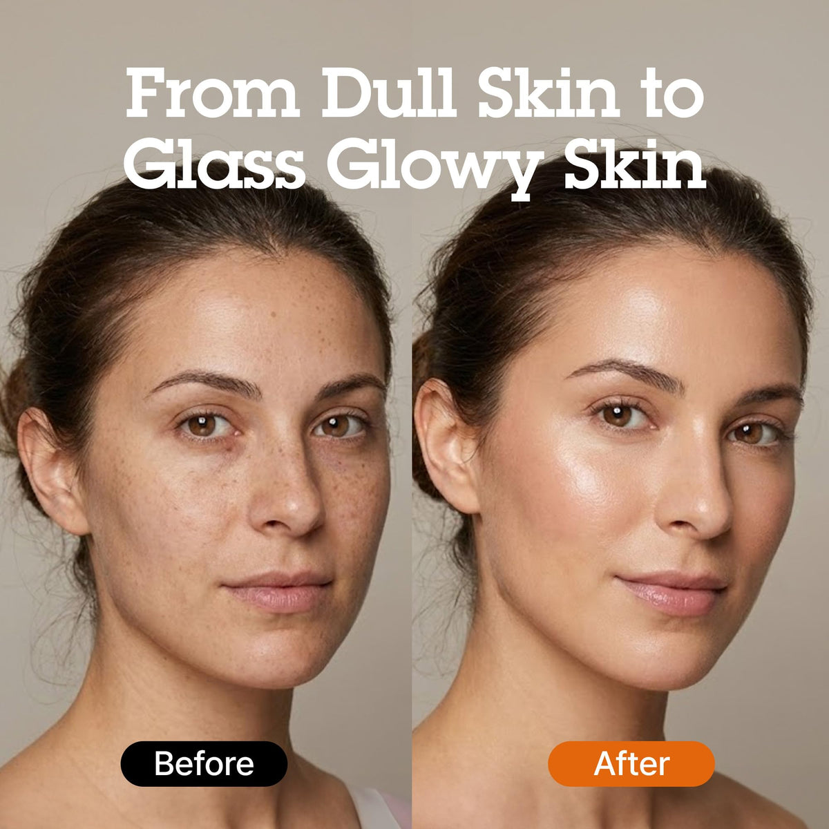 BLITHE Pressed Serum Gold Apricot | Glow Serum for Face | Glass Skin Korean Skincare & Face Moisturizer for Dry Skin, 1.68 fl oz