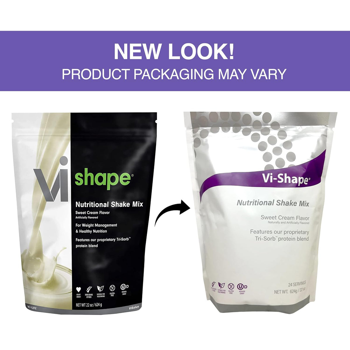 Vi-Shape - Original Nutritional Shake Mix Sweet Cream Flavor - Pack of 1