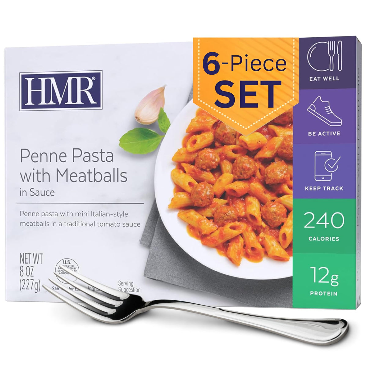 HMR Vegetable Stew with Beef Meals, Ready to Eat, 6 Pack