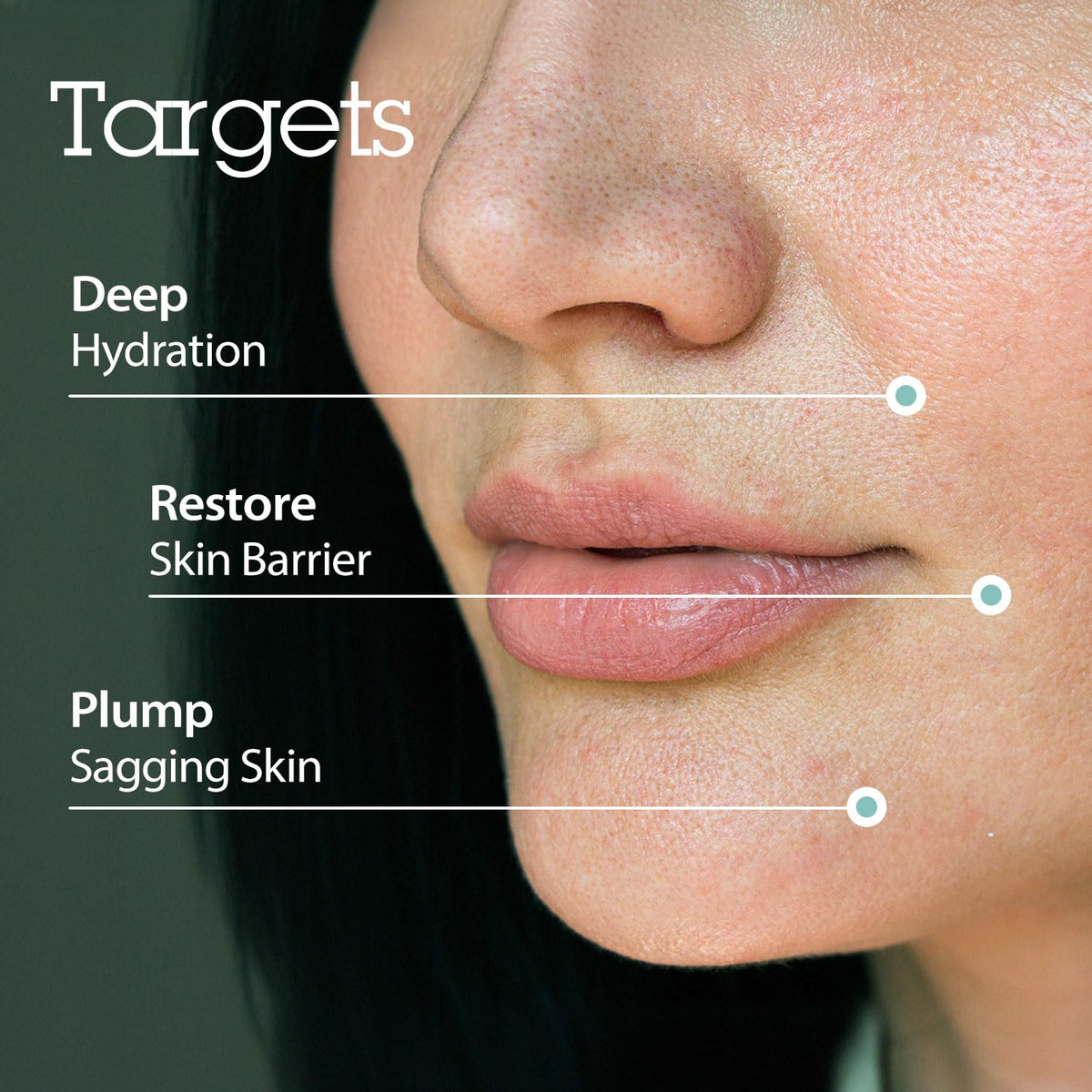 BLITHE Pressed Serum Tundra Chaga 0.91 Fl Oz + Targeted Hydrating Serum Hyaluronic Acid 2.0