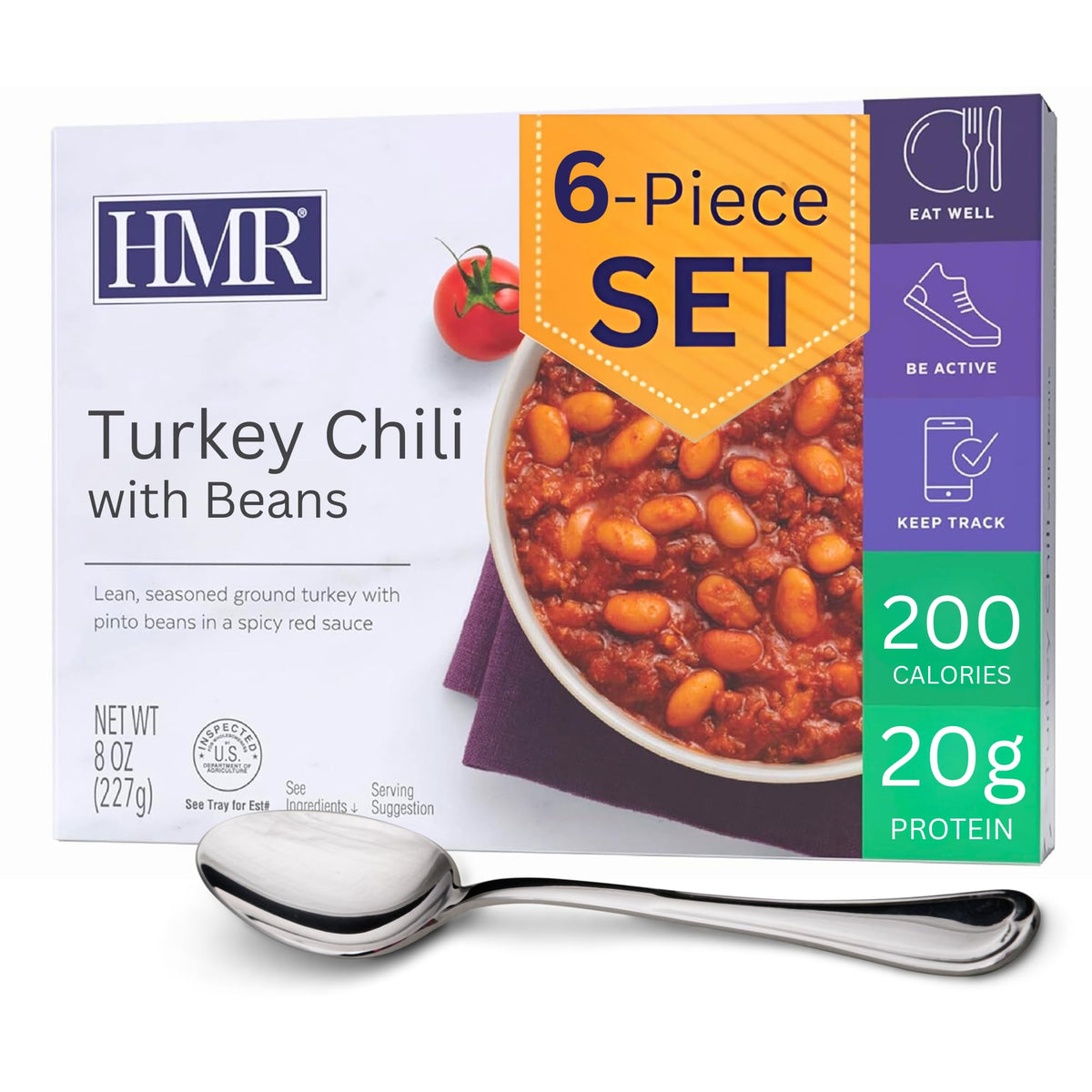 HMR Vegetable Stew with Beef Meals, Ready to Eat, 6 Pack