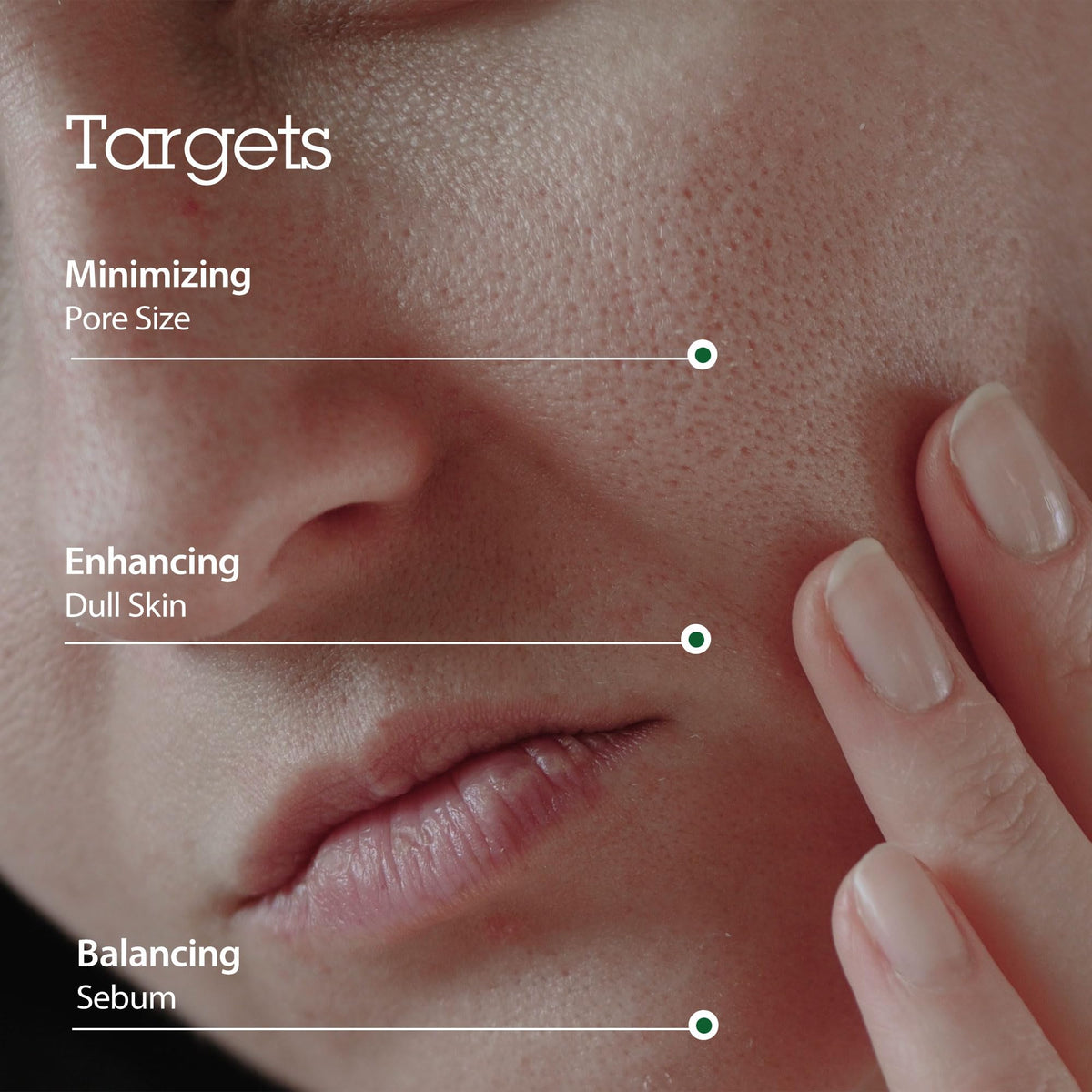 BLITHE Targeted Pore Serum with 22% Niacinamide for Oil Control, Pore Minimizer for Face, Korean Skin Care,1 fl oz